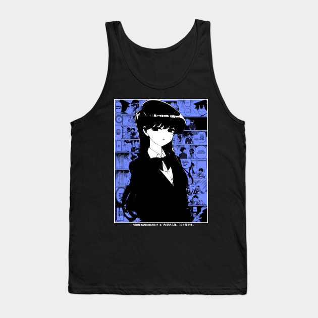 Komi-san Tank Top by Neon Bang Bang